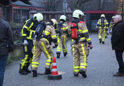 Terpentine lucht in riool zorgt voor inzet brandweer