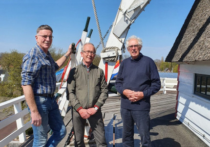 Afscheid bestuursleden Vereniging Vrienden Van Daams’ Molen in Vaassen