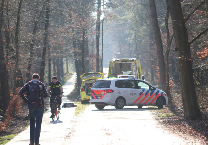 Fietser gewond na harde val