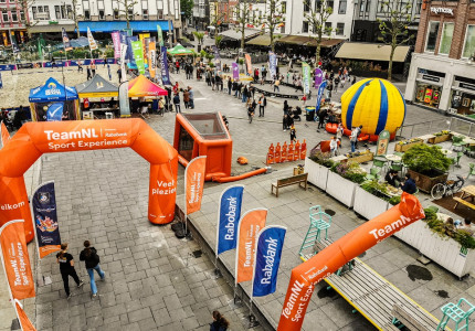 Fijn sporten op het Marktplein