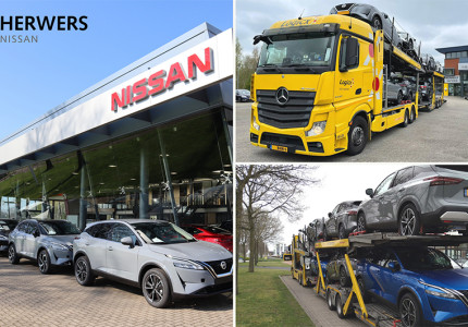 Herwers Nissan levert 200 auto’s aan Logicx