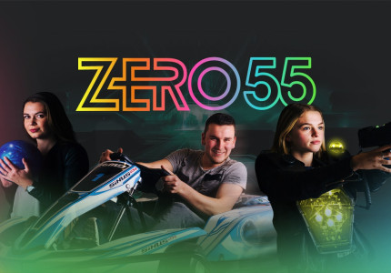 Gloednieuw entertainment center ZERO55