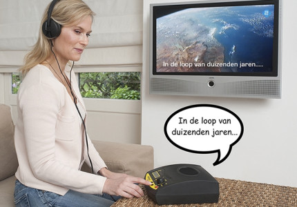 Hulp bij televisiekijken