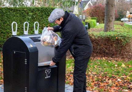 Proef met andere manier van afval inzamelen