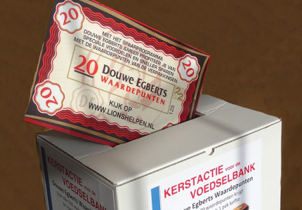 Weer maand koffiepunten voor de Voedselbank