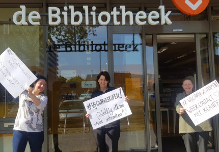 Bibliotheek stap voor stap open