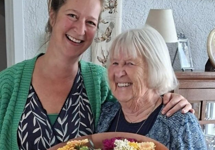 Na 20 jaar weg als vrijwilligster
