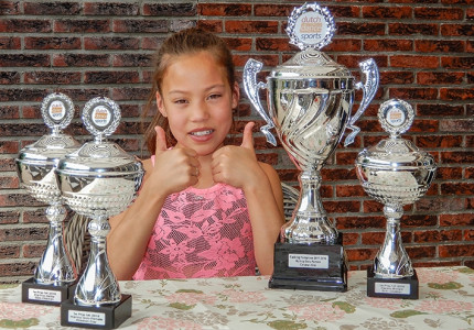 Kalista drievoudig Nederlands kampioen