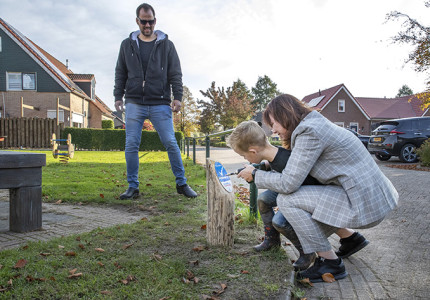 Gezonde speelplek met frisse lucht