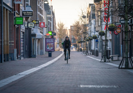 Binnenstadondernemers slaan handen ineen voor bezorgservice