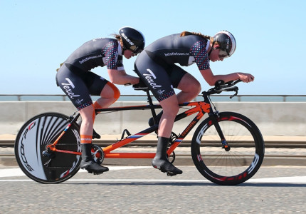 Brommer fietst voor medaille in ‘thuisstad’