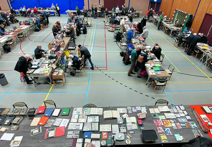 Grote beurs voor verzamelaars