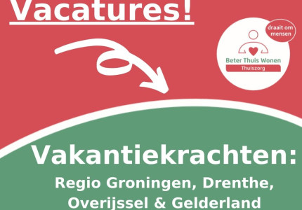 Kom werken bij Beter Thuis Wonen!