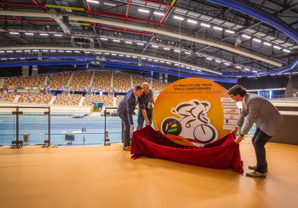Teun Mulder toernooidirecteur WK Para-baanwielrennen in Apeldoorn