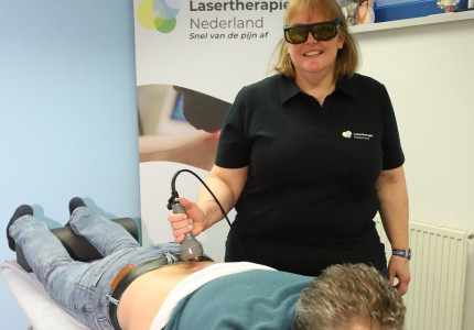 ‘Dankzij lasertherapie bijna verlost van herniaklachten’