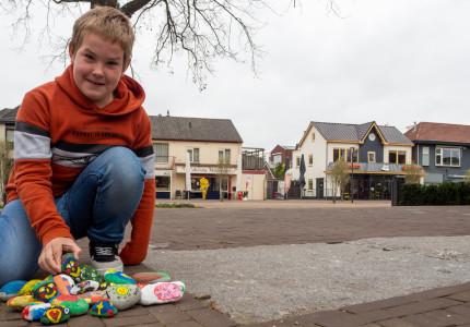 Kinderen verspreiden blijheid in Vaassen