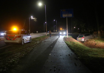 Zwangere vrouw gewond na aanrijding