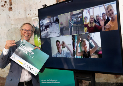 Bushokje van de toekomst wint Cleantech Battle 2020