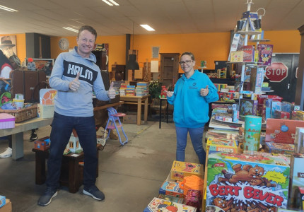 Speelgoedactie rond Sinterklaas