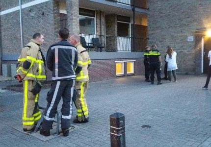 Gaslek in appartementencomplex