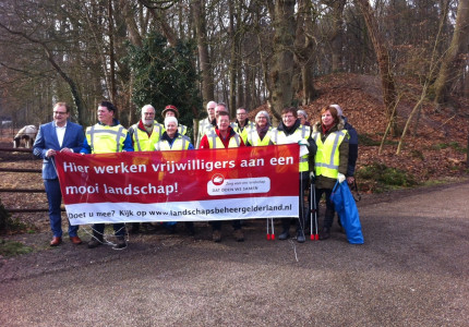 Zwerfafvalbrigade een groot succes
