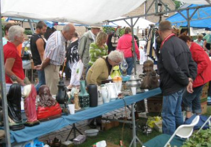 Vlooienmarkt in de open lucht