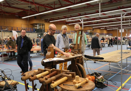 Alles over hout bij open dag