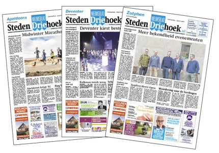 Krant niet bezorgd of ingevouwen