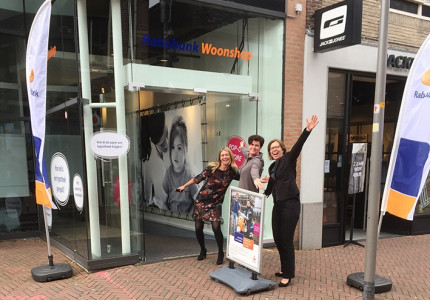 Woonshop Rabobank in Oranjerie