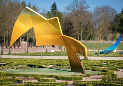 Spannend contrast in barokke tuin