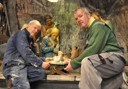 Interactieve kerststal in Broederenkerk