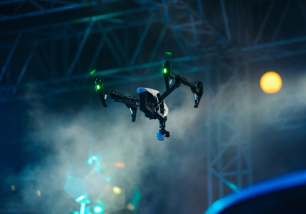 Droneshow in Hemelvaartweekend
