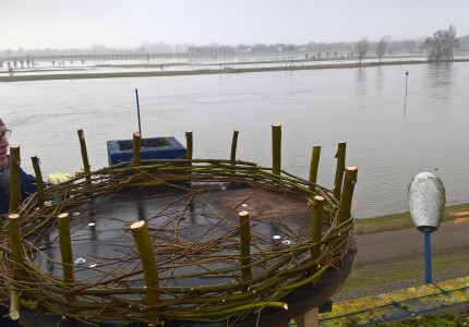 Gemaal Helbergen heeft nieuw ooievaarsnest