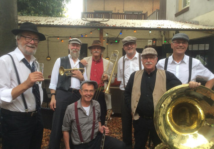 Oude stijl jazzconcert met de Jazzy Rabbits