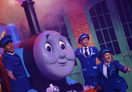 Thomas de Stoomlocomotief in Julianatoren