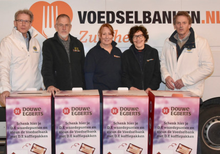 Koffiepunten voor de Voedselbank