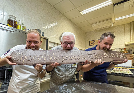 Chocola zo ver het oog reikt