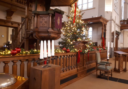 Komt allen tezamen tijdens kerst in Grote Kerk