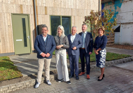 Minister Mona Keijzer bezoekt Apeldoorn inzake Woondeal