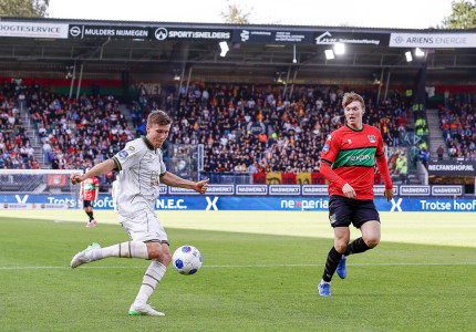 Go Ahead Eagles pakt punt in Nijmegen: 1-1