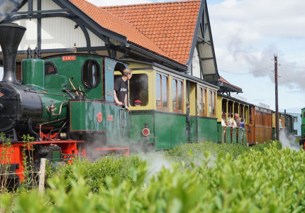 Veel stoom tijdens de Nationale Stoomtreindag