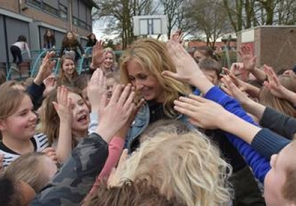St Victor School loopt leeg voor Wendy van Dijk