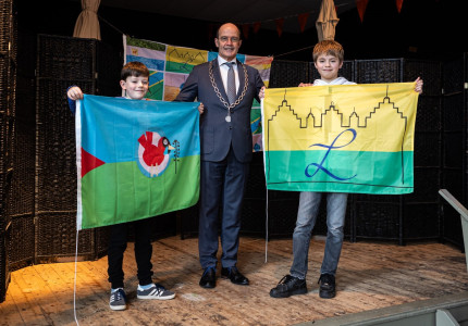 Leuvenheim heeft nu een officiële vlag