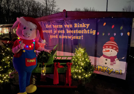 Vrijkaarten voor Binky’s Lichtjesfeest