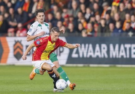 Go Ahead Eagles sluit jaar af met gelijkspel tegen FC Groningen: 1-1