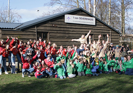 Grootse reünie scouting