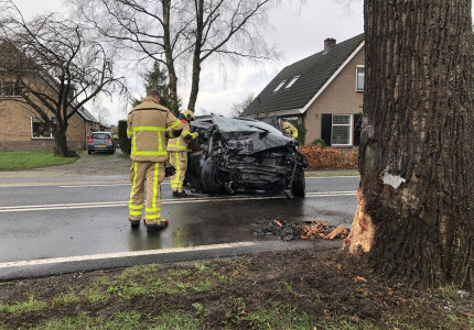 Deventerstraat tijdelijk afgezet door ongeval