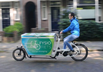 Fysiofiets brengt fysiotherapie in je eigen vertrouwde omgeving: thuis