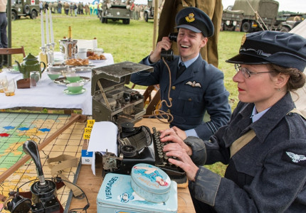 Historie herleeft op kazerne