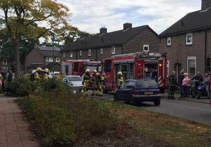 Hond gered bij woningbrand